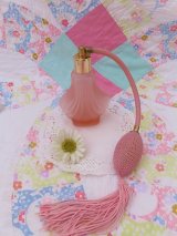 Frost Glass Shell Perfume Bottle Pink