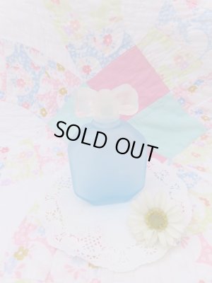 画像1: Bow Lid Perfume Bottle Blue