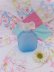画像1: Bow Lid Perfume Bottle Blue (1)