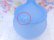 画像4: Frosted Glass Tulip Jar Blue