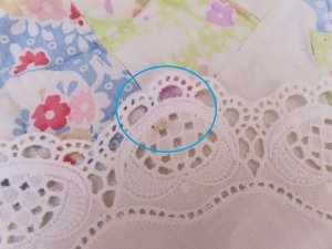 画像4: Eyelet Lace Doily Round