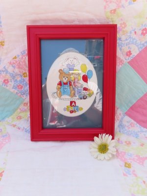 画像1: HOMCO Plastic Wall Frame Red