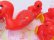 画像8: Pull Toy Red Duck Family
