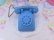 画像2: Mini Toy Telephone Blue