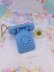画像1: Mini Toy Telephone Blue (1)