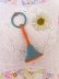 画像1: Hand Bell Rattle Pink×Blue (1)