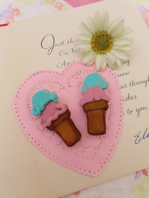 画像1: Ice Cream Brooch