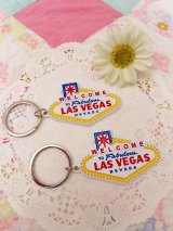 Las Vegas Sign Keychain