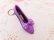 画像2: Purple Ribbon Pumps Keychain