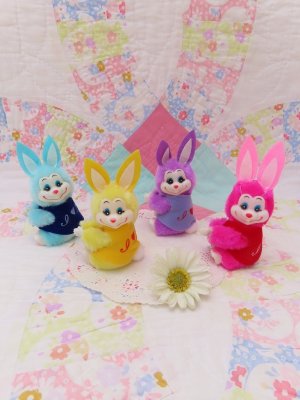 画像1: I♡you Bunny Clip on Hand