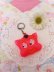 画像1: Pink Cat Coin Purse Keychain (1)