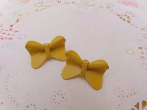 画像2: Yellow Bow Earring