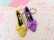 画像7: Purple Ribbon Pumps Keychain