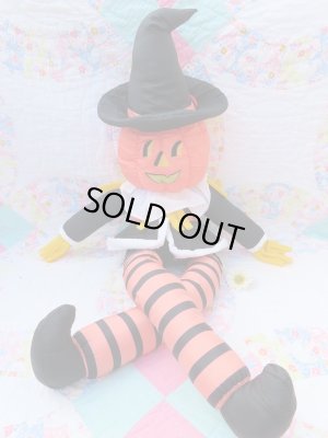 画像1: Nylon Jack-o-Lantern Long Doll