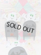 Plastic Garden Sign Ghost