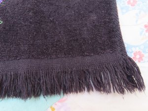 画像5: Jack-o-Lantern Applique Towel Black