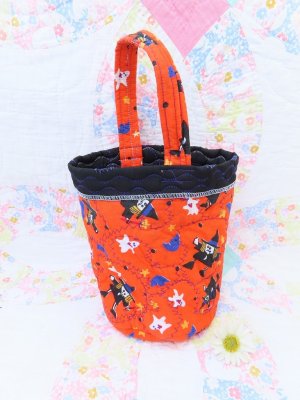 画像1: Halloween Mini Quilting Bag