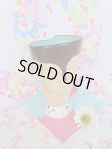 Waffle Corn Ice Cream Cup Mint