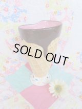 Waffle Corn Ice Cream Cup Pink