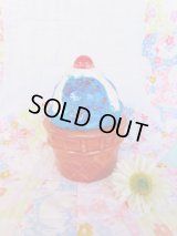 Ice Cream Jar Blue