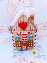 Heart Candy House Cookie Jar 2