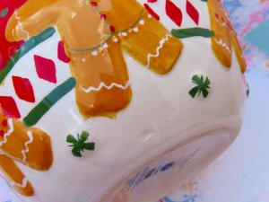 画像7: Gingerbread Man Serving Bowl