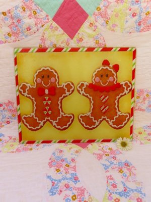 画像1: Gingerbread Glass Prep Bord