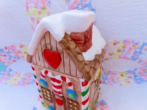 画像6: Heart Candy House Cookie Jar 2