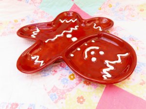 画像5: Gingerbread Compartment Plate