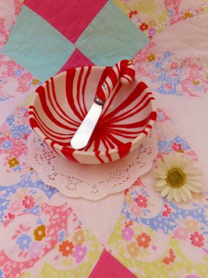 画像1: Mint Candy Bowl＋Spreader