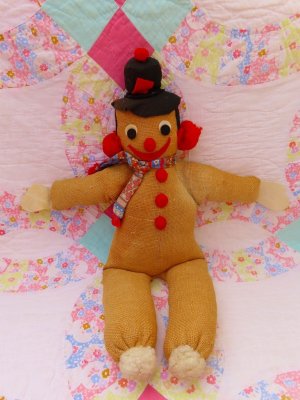 画像2: Jute Snowman Doll