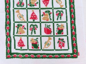 画像3: Christmas Panel Print Towel Set