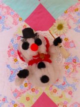 Chenille Snowman Magnet