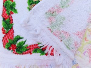 画像5: Christmas Wreath Kitchen Towel