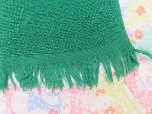 画像5: Santa Applique Hand Towel Green