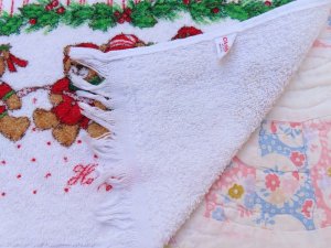 画像4: Christmas Teddy Bear Kitchen Towel