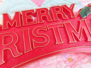 画像6: Merry Christmas Plastic Sign