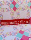 Gingerbread Village Wooden Sign