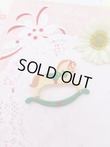 Christmas Rocking Horse Pin