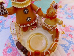 画像9: Gingerbread Family Candle Holder