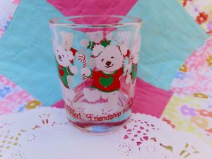 画像3: Mini Glass Candle Holder Bear