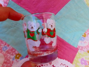 画像6: Mini Glass Candle Holder Bear