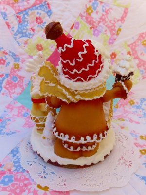 画像4: Gingerbread Family Candle Holder