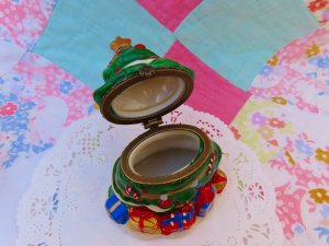画像7: Christmas Tree Trinket Box