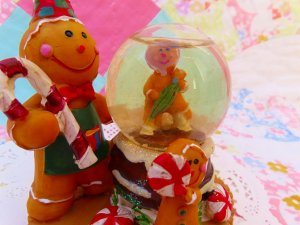 画像6: Gingerbread Mini Snowdome 