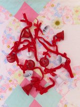 New Velvet Bow&Bell Garland