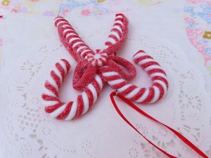 画像4: New Cross Candy Cane Bow