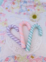 New Clay Pastel Candy Cane Set