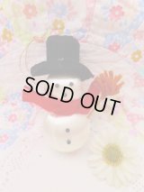 Silk Ball Snowman 