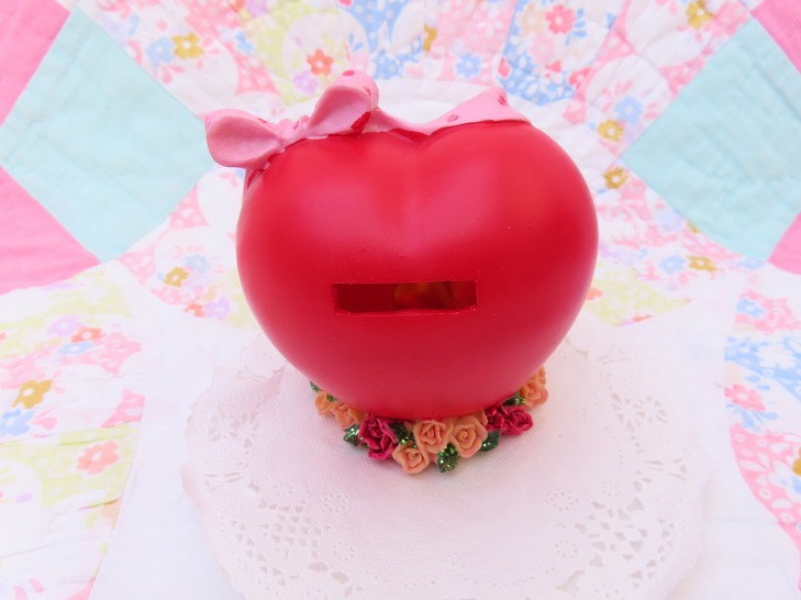 Heart in Bear Coin bank - LOTTY